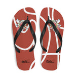 Armenian Symbols, Pomegranate, Flip-Flops, Red, Swimwear Collection