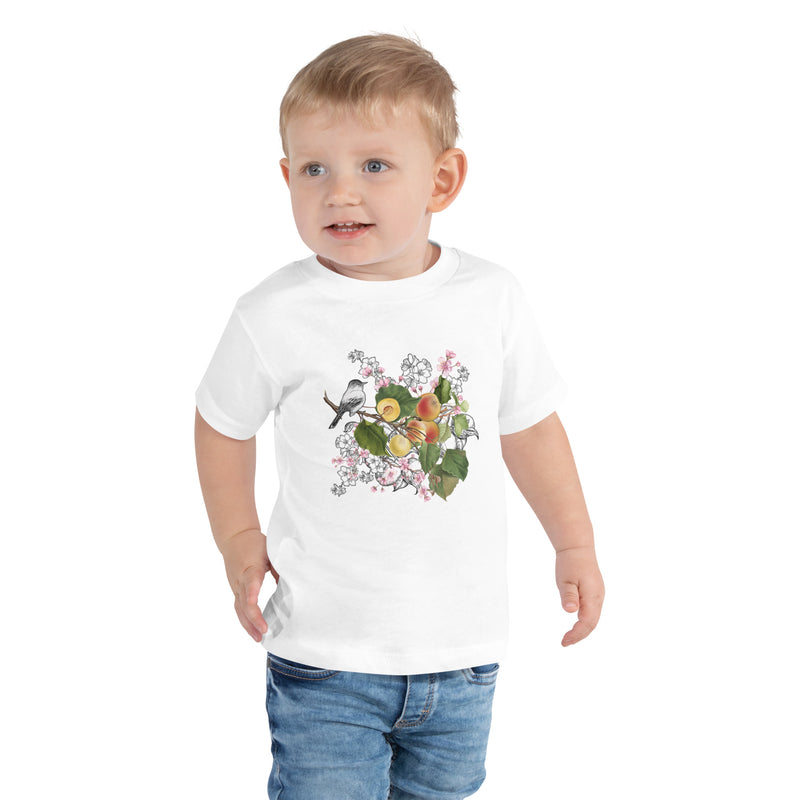 Armenian Symbols, Toddler Short Sleeve Tee, Apricot