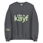 ArmEnglish, Unisex Sweatshirt, Life is Kayf