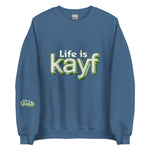 ArmEnglish, Unisex Sweatshirt, Life is Kayf