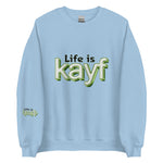 ArmEnglish, Unisex Sweatshirt, Life is Kayf