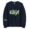 ArmEnglish, Unisex Sweatshirt, Life is Kayf