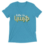 Armenian Idiom, Unisex Short Sleeve T-Shirt, Life is Kayf
