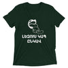 Armenian Idiom, Unisex Short Sleeve T-Shirt, Lezoos Kap Enkav, White Monotone