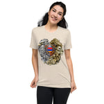 Armenian Symbols, Unisex Short Sleeve T-Shirt, Coat of Arms of Armenia