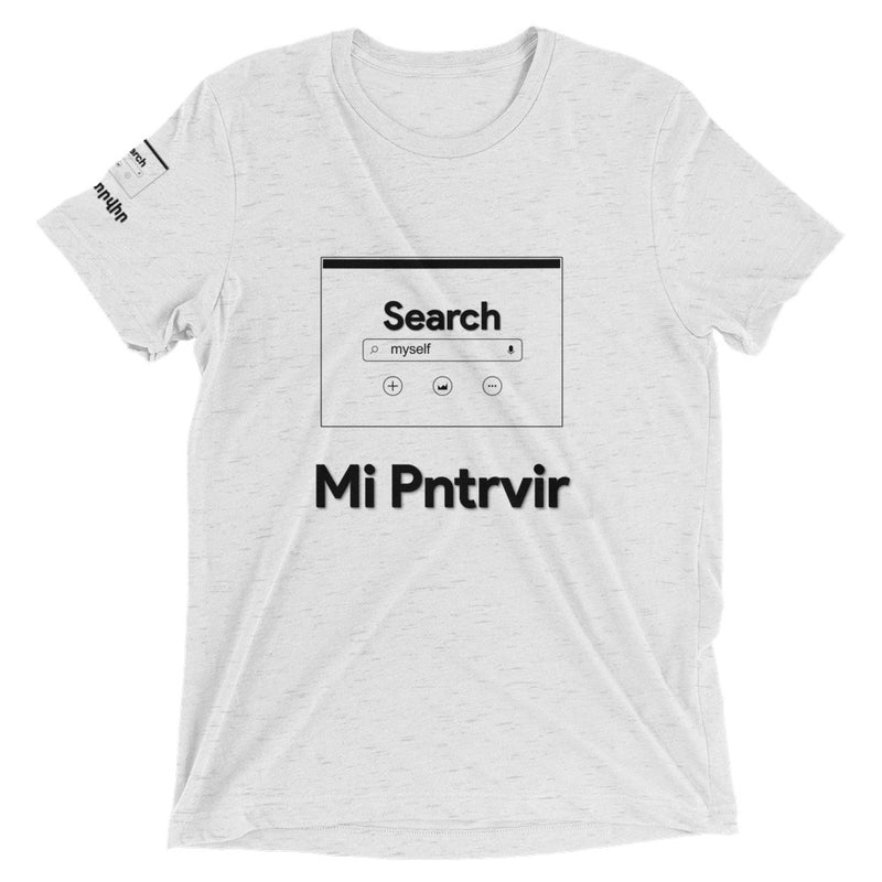 ArmEnglish, Unisex Short Sleeve T-Shirt, Mi Pntrvir, Black Monotone