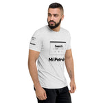 ArmEnglish, Unisex Short Sleeve T-Shirt, Mi Pntrvir, Black Monotone