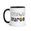 Armenian Idiom, Mug with Color Inside, Mookhs Marets