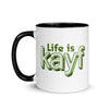 ArmEnglish, Mug with Color Inside, Life is Kayf