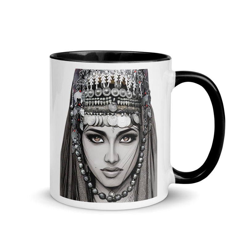 Armenian Eyes, Mug with Color Inside, Style 1