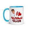 Armenian Idiom, Mug with Color Inside, Glookhs Gnats