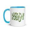 ArmEnglish, Mug with Color Inside, Life is Kayf