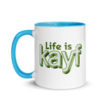 ArmEnglish, Mug with Color Inside, Life is Kayf