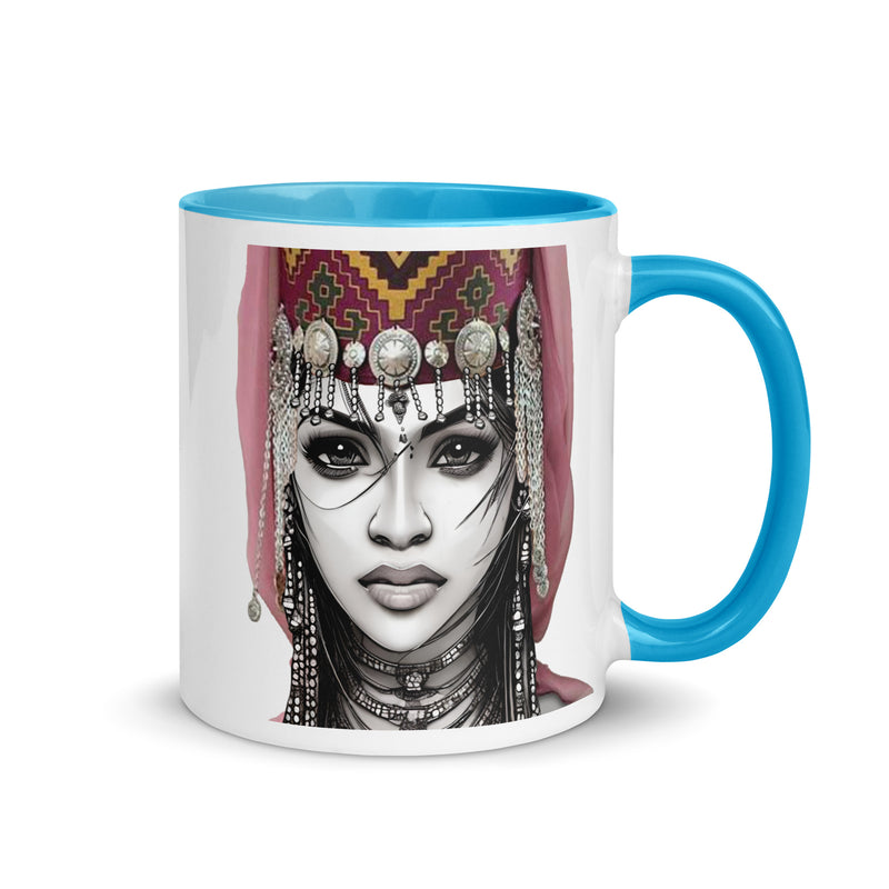 Armenian Eyes, Mug with Color Inside, Style 2