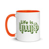 Armenian Idiom, Mug with Color Inside, Life is Kayf