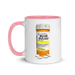 Armenian Idiom, Mug with Color Inside, Tsavt Tanem