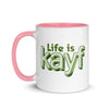 ArmEnglish, Mug with Color Inside, Life is Kayf