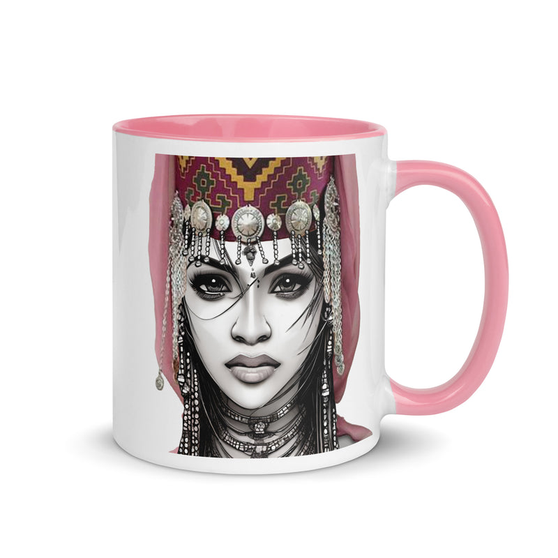 Armenian Eyes, Mug with Color Inside, Style 2