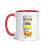 Armenian Idiom, Mug with Color Inside, Tsavt Tanem