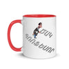 Armenian Idiom, Mug with Color Inside, Tsak Professor