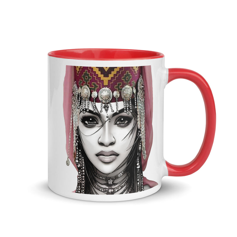 Armenian Eyes, Mug with Color Inside, Style 2