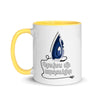 Armenian Idiom, Mug with Color Inside, Glookhs Mi Hartookir