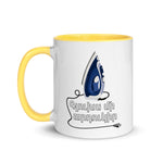 Armenian Idiom, Mug with Color Inside, Glookhs Mi Hartookir