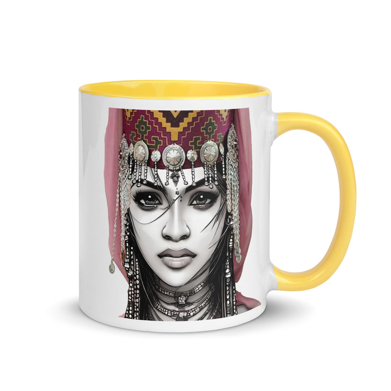 Armenian Eyes, Mug with Color Inside, Style 2