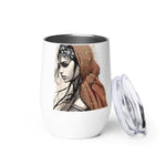 Armenian Eyes, Wine Tumbler, Style 3