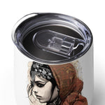 Armenian Eyes, Wine Tumbler, Style 3