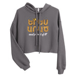 Armenian Idiom, Crop Hoodie, Eres Arats