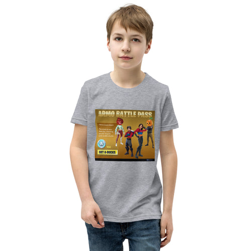 Gamer, Youth Short Sleeve T-Shirt, Armo Pass