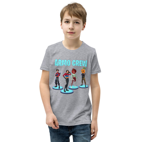 Gamer, Youth Short Sleeve T-Shirt, Armo Crew