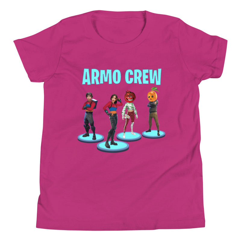 Gamer, Youth Short Sleeve T-Shirt, Armo Crew