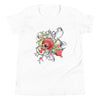 Armenian Symbols, Youth Short Sleeve T-Shirt, Pomegranate