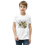 Armenian Symbols, Youth Short Sleeve T-Shirt, Apricot