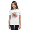 Armenian Symbols, Youth Short Sleeve T-Shirt, Pomegranate