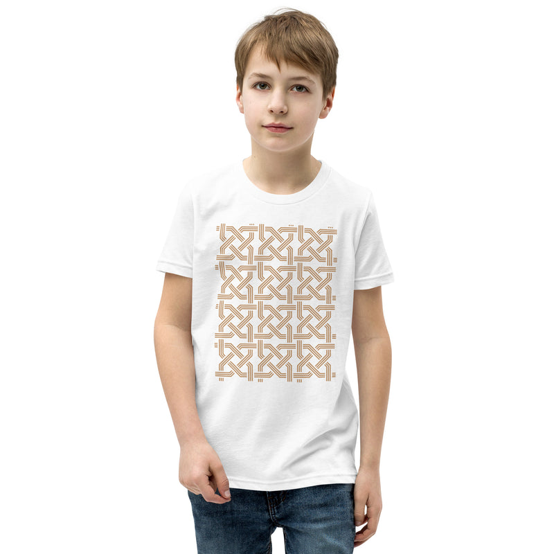 Armenian Symbols, Youth Short Sleeve T-Shirt, Khachkar