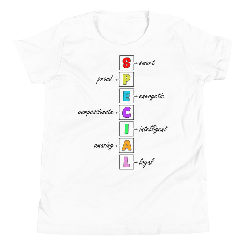 Angelina's Special Design, Youth Short Sleeve T-Shirt